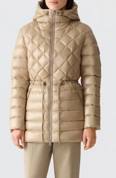 Mackage Tooky 800-fill-power Down Quilted Puffer Jacket In Light Camel