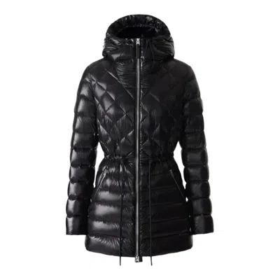 Mackage Tooky Diamond-quilted Jacket In Black