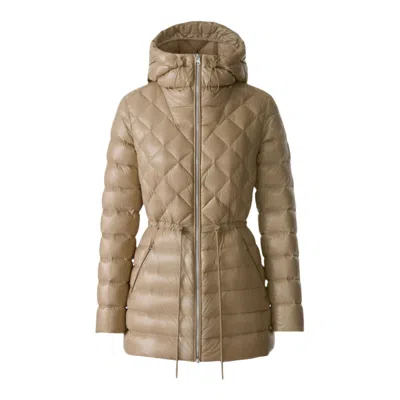 Mackage Tooky-z Quilted Coat In Neutral