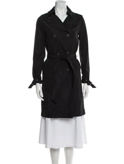 Pre-owned Mackage Trench Coat In Black