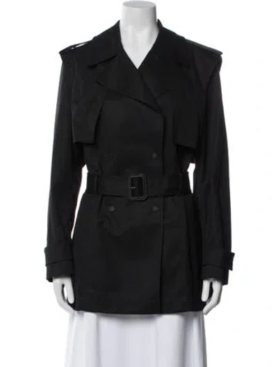 Pre-owned Mackage Trench Coat In Black