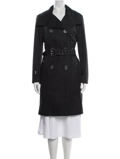 Pre-owned Mackage Trench Coat In Black