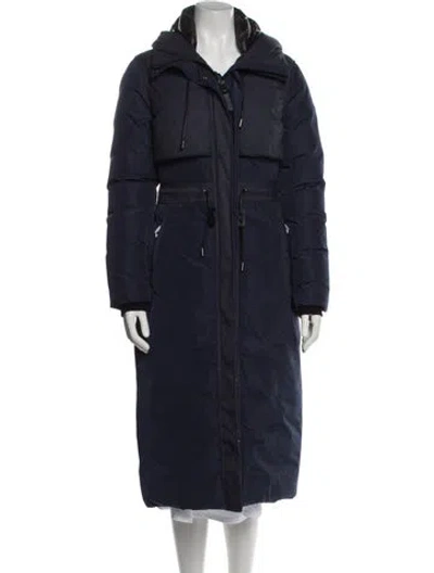 Pre-owned Mackage Trench Coat In Blue