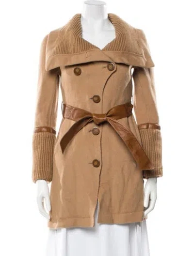 Pre-owned Mackage Trench Coat In Brown