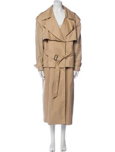 Pre-owned Mackage Trench Coat In Brown