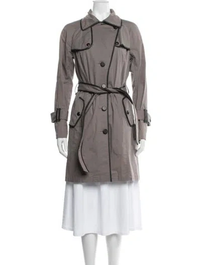 Pre-owned Mackage Trench Coat In Gray