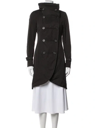 Pre-owned Mackage Trench Coat In Green