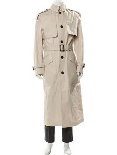 Pre-owned Mackage Trench Coat In Neutral