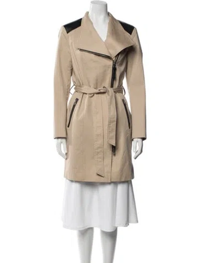 Pre-owned Mackage Trench Coat In Neutral