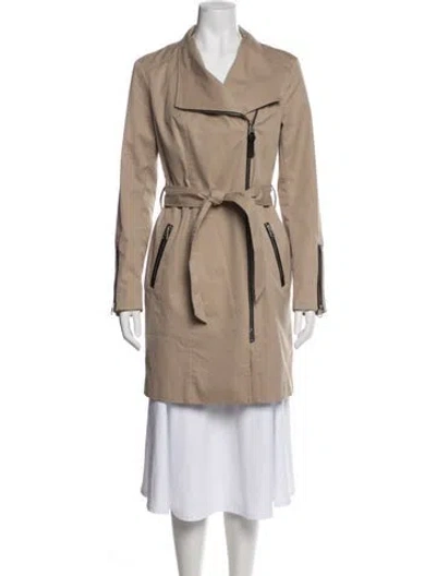 Pre-owned Mackage Trench Coat In Neutral