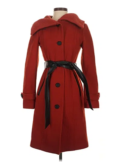 Pre-owned Mackage Trenchcoat In Red