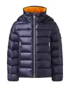 Mackage Unisex Billy Ripstop Down Jacket - Big Kid In Navy
