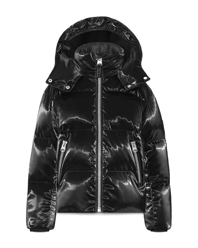 Mackage Unisex Jesse Glossy Down Parka - Big Kid In Black