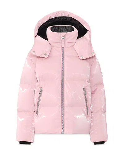 Mackage Unisex Jesse Glossy Down Parka - Big Kid In Pink