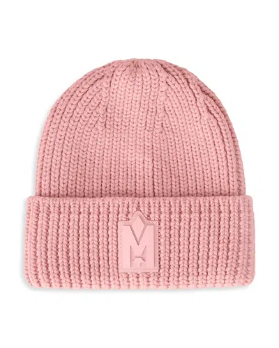 Mackage Unisex Jude Kz Ribbed Cuffed Beanie - Big Kid In Pink