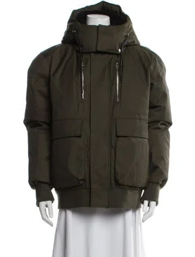 Pre-owned Mackage Utility Jacket In Green