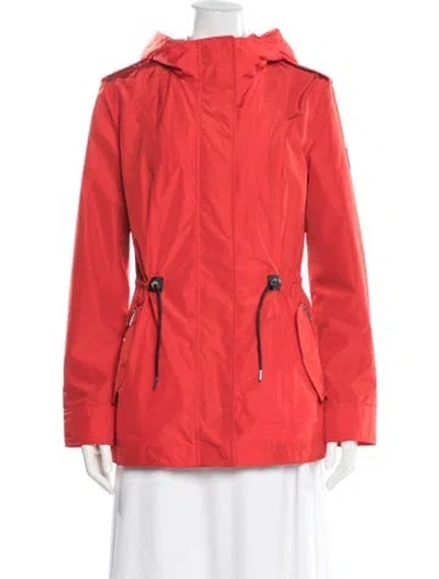 Pre-owned Mackage Utility Jacket In Red