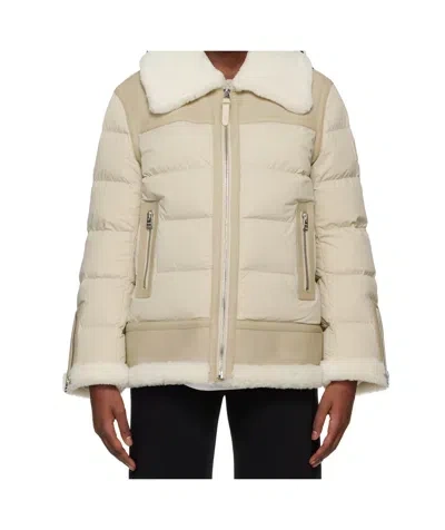 Mackage Vanna Down Jacket In Nude