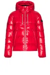 Mackage Victor Puffer Jacket In Red