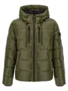 Mackage Long-sleeved Down Jacket In Green
