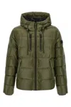 Mackage Long-sleeved Down Jacket In Green