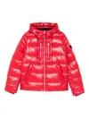 Mackage Victor-r Zip Hooded Jacket In Red
