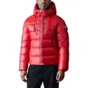 Mackage Victor Water Resistant Recycled Down Puffer Jacket In Red