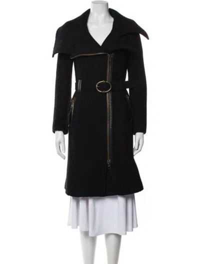 Pre-owned Mackage Virgin Wool Coat In Black
