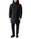 Mackage Werner Quilted Down Parka With Removable Bib In Black