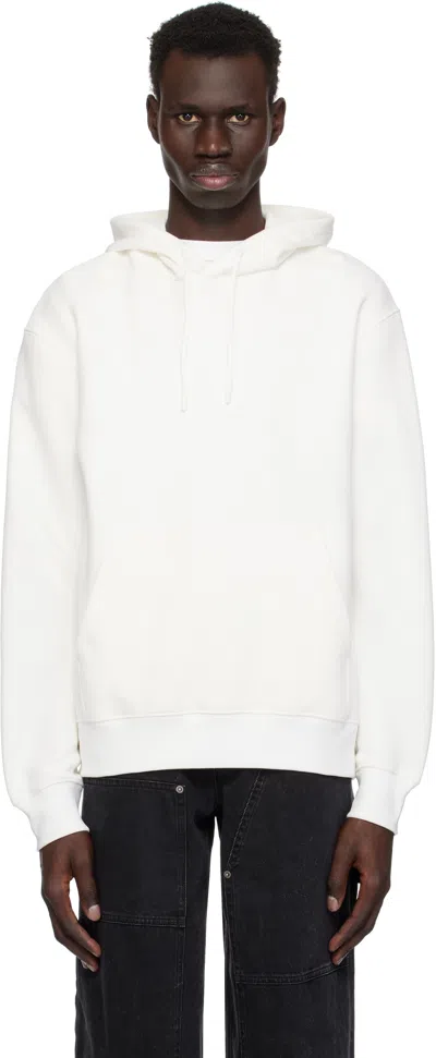 Mackage White Krystian Hoodie In White C0100