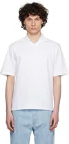 Mackage Short-sleeved Polo Shirt In White