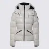 Mackage Long-sleeved Down Jacket In White