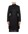 Mackage Winn 2-in-1 Insulated Trench Coat In Black