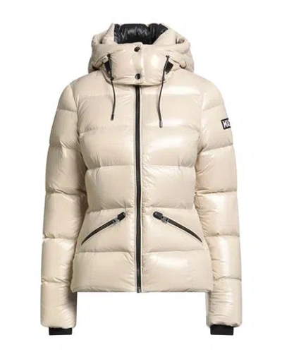 Mackage Woman Puffer Beige Size Xs Recycled Nylon, Polyurethane In Neutral
