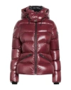 Mackage Woman Puffer Burgundy Size S Recycled Nylon, Polyurethane