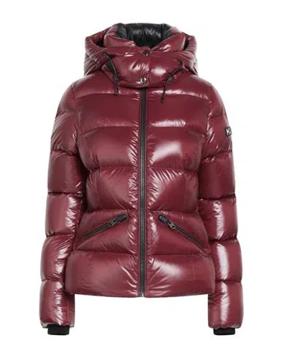Mackage Woman Puffer Burgundy Size S Recycled Nylon, Polyurethane
