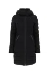 Mackage Women Black Stretch Nylon Farren Down Jacket In Black
