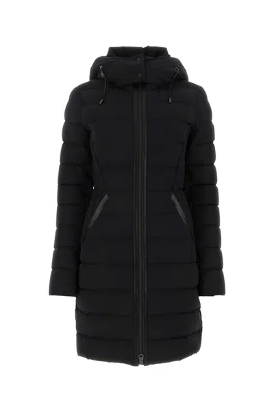 MACKAGE MACKAGE WOMEN BLACK STRETCH NYLON FARREN DOWN JACKET