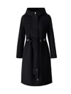 Mackage Women's Blithe Wool Coat In Black