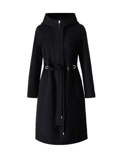 Mackage Women's Blithe Wool Coat In Black