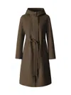 Mackage Women's Blithe Wool Coat In Brown