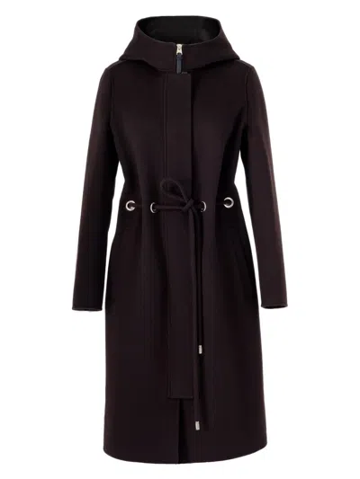 Mackage Women's Blithe Wool Coat In Brown