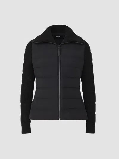 Mackage Women's Fee Lightweight Down Jacket In Black