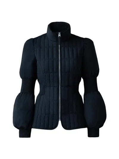 Mackage Women's Felicia Quilted Down Jacket In Black