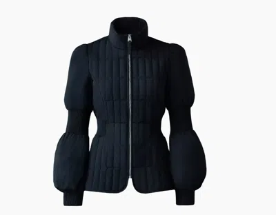 MACKAGE WOMEN'S FELICIA QUILTED DOWN JACKET, BLACK