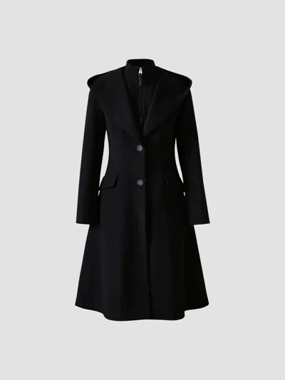 MACKAGE WOMEN'S GLORIA WOOL REMOVABLE BIB COAT