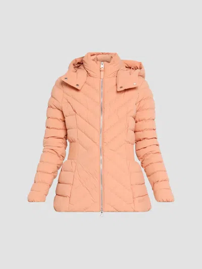 Mackage Women's Idalee Light Down Hooded Jacket In Neutral