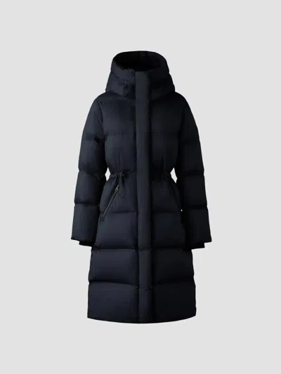 Mackage Women's Ishani Softwash Long Down Coat In Black