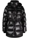 Mackage Hooded "black" Puffer Coat In Black