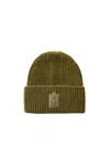 Mackage Jude-wz Cuffed Knit Hat In Green